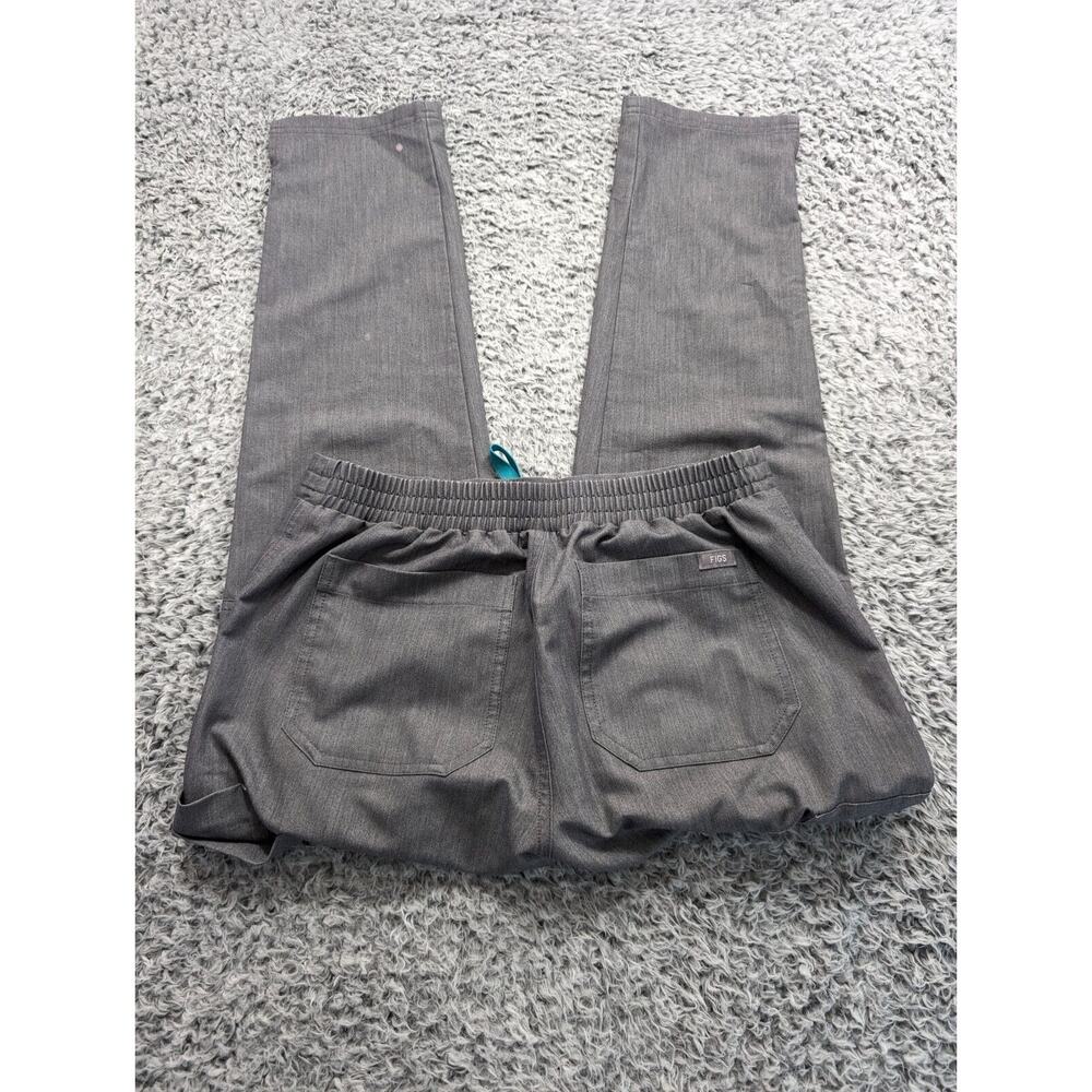 FIGS Pants Adult Extra Small Gray Cargo Scrub Technical Collection Medical Nurse